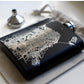 Zion National Park Engraved Topographic Map Hip Flask