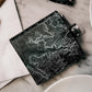Zion National Park Engraved Topographic Map Hip Flask
